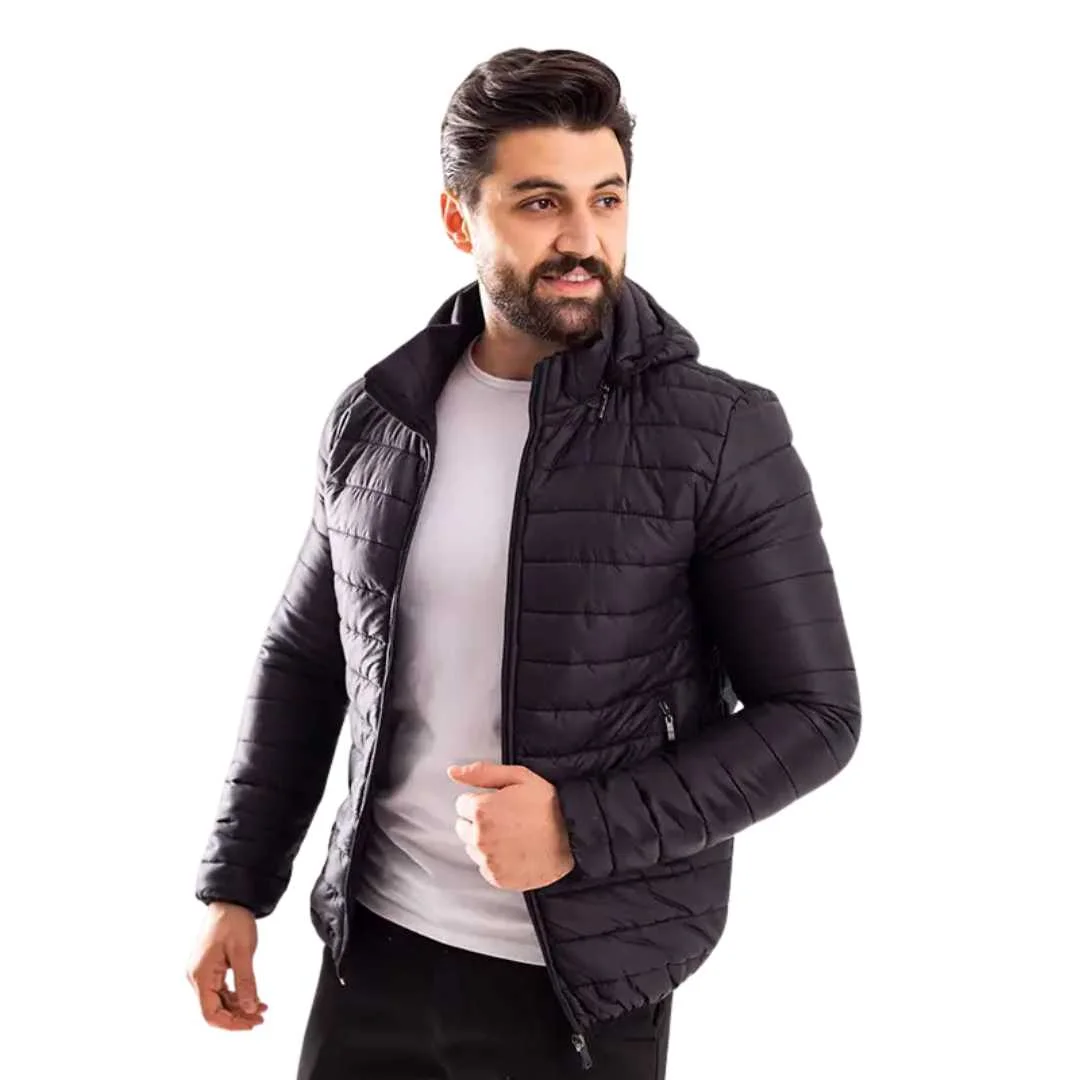 جاكيت اسباني فرو اسود